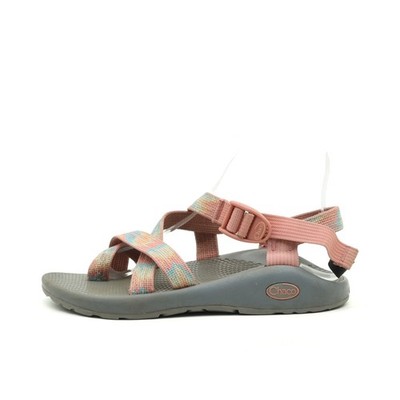 Chaco Damen Sandalen EU 38 Z Cloud rosa grau gemustert einstellbare Riemen