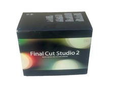 Apple Final Cut Studio 2 Software Box set w/ All Discs, Manuals, CIB USED