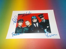 Laibach Slowenische Musikgruppe signed signiert Autogramm auf Foto in person