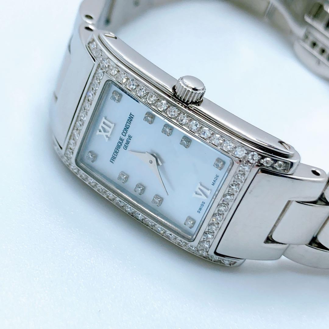 Frederique Constant Classic Cale Shell Diamond Wa… - image 7