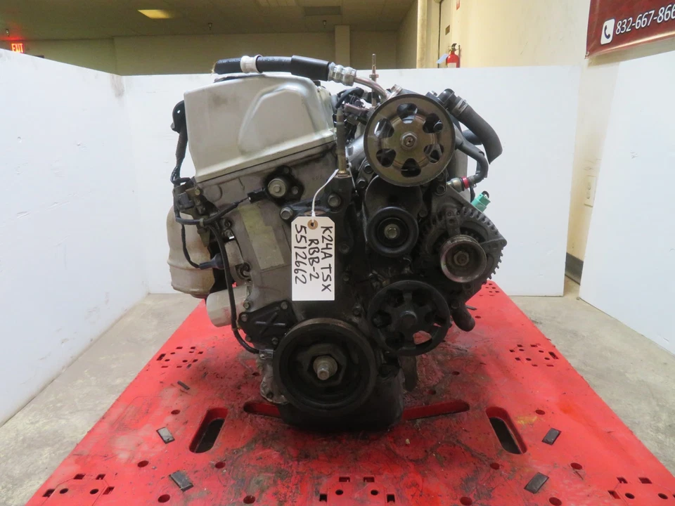 Motor iVTEC 2004-2008 ACURA TSX K24A 2,4 L RBB-2 JDM K24A motor cámara de 3 lóbulos K24A2 Foto 4 de 4