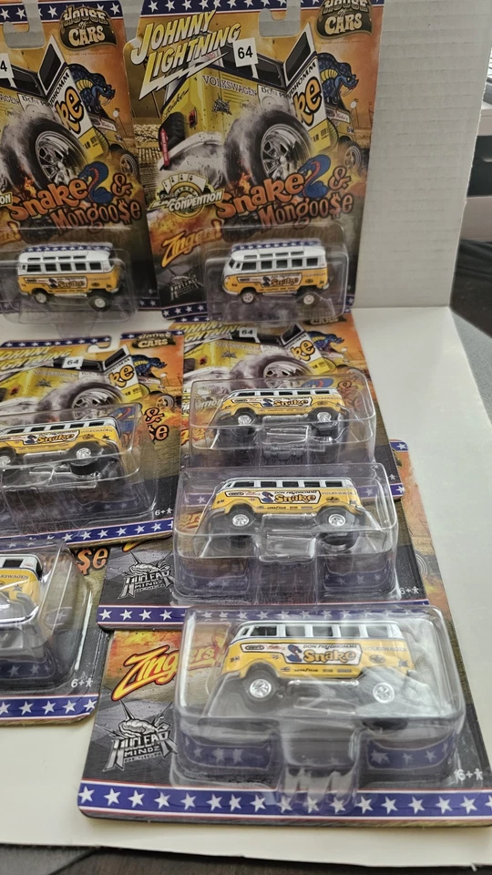 House Of Cars Diecast Super Convention Las Vegas Snake & Mongoose (amarillo) Foto 3 de 4