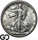 1927-S Walking Liberty Half Dollar *Rare This Nice Key Date* BU++ Typical Strike