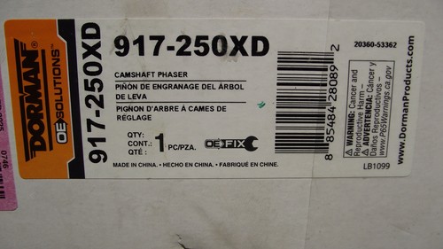 DORMAN 917-250XD CAMSHAFT PHASER FORD LINCOLN 2005-14 - Picture 8 of 8