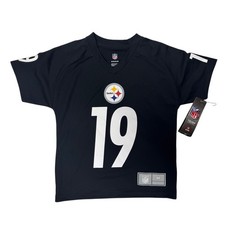 Pittsburgh Steelers Juju Smith-Schuster #19 Football NFL Jersey Jeunes Taille M