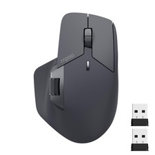 Rapoo MT760 Multi-Device Wireless Mouse, Blue...