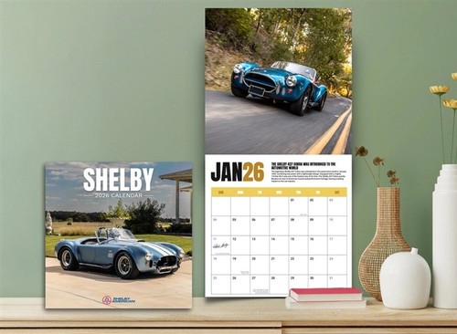 Calendario Oficial Shelby Americano 2026 - Ford Mustang Cobra GT500 GT350 SVT SVO - Imagen 2 de 6