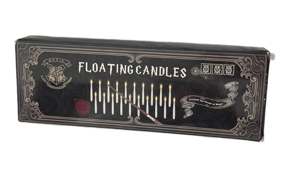 NUEVO Velas Flotantes y Varita 20 Piezas Velas Colgantes Mágicas Luz Parpadeante RTL $40 Foto 2 de 4
