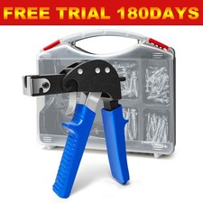 72Pcs Hollow Wall Anchor Fixing Settig Tool Screws Kit Metal/Cavity/Plasterboard