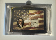 James Madison Authentic Autograph Historic Relic Presidential Trading Card
