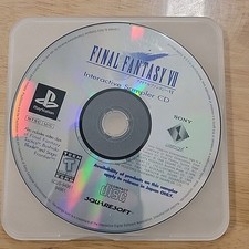 Final Fantasy VII Interactive Sampler CD (Sony PlayStation 1, 1996)