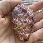 Pink Tourmaline with Mica Crystal Cluster Mineral Specimen Rough Stone 82g — photo 4