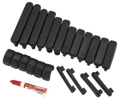 KURYAKYN 7010 Kuryakyn Full Replacement Rubber Set (22Pcs)