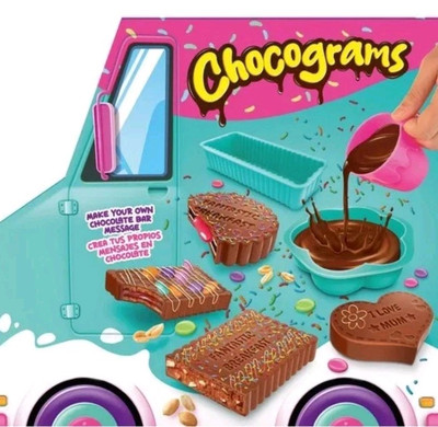 Zap Chef Chocogramme Schokoriegel Maker Bastelset, Pralinentafel selber machen