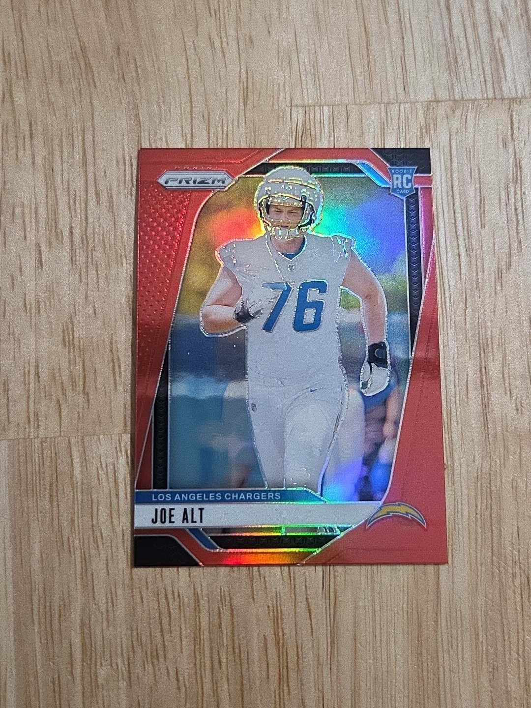2024 Prizm JOE ALT Red Prizm #353 Rookie RC Chargers RETAIL SSP RARE