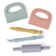 5 x Playdough Set for Kids | Silicone Playdough Accessories Tools