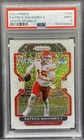 2021 Panini Prizm White Sparkle - Patrick Mahomes II - #190 - Graded PSA 9 MINT