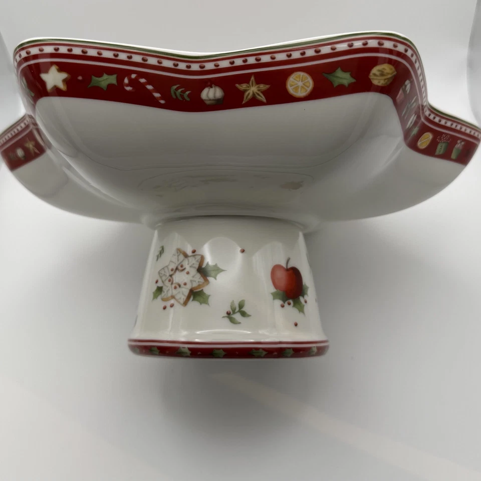 Villeroy & Boch 3840 - Winter Bakery Delight Schale in Stern-Form auf Fuß