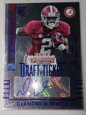2015 Contenders Draft Picks  DeAndrew White #271 College Draft Ticket Blue Foil