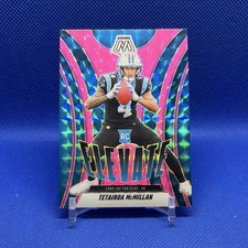 TETAIROA MCMILLAN 2025 MOSAIC ELEVATE ROOKIE PINK FLUORESCENT RC Panthers ROTY
