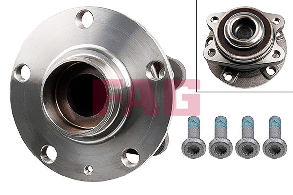 Schaeffler FAG Radlagersatz 713 6108 10 FüR Audi A6 C6 4F2 4F5 Avant TDI Tfsi-image
