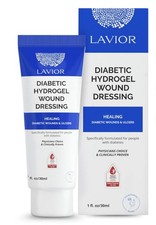 Lavior Diabetic Hydrogel Wound Dressing 1 fl. oz 30mL Exp. 07/2026