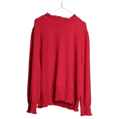 Adore, Bluse, Größe: XXL, Rot, Elasthan/Polyester, Einfarbig, Damen #Ccy