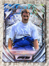 2025 Topps Chrome Formula 1 F1 #D75-49 Nigel Mansell Diamond 75th Anniversary