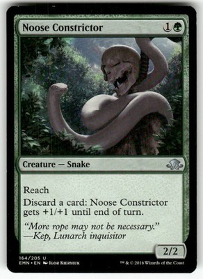 Noose Constrictor 164 Uncommon Eldritch Moon Magic: The Gathering NM
