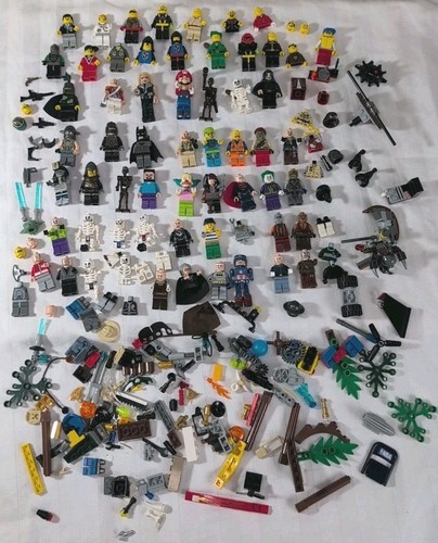 Lego Minifigures Lot Star Wars, Batman, Simpsons And Many More Minifigs & Parts