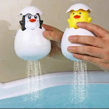 Baby Bathing Toy Kids Cute Duck Penguin Egg Water Spray Sprinkler Water Kid Toys