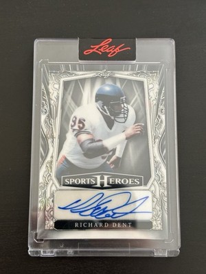 2025 Leaf Sports Heroes Autographs White Richard Dent Auto 2/2 SSP BEARS
