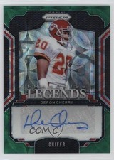 2024 Prizm Franchise Legends Signatures Green Scope 38/75 Deron Cherry Auto yl0