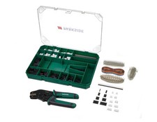 Parkside Crimpzange Flachstecker Quetschverbinder Set 2012tlg. PCZF 2012 B1