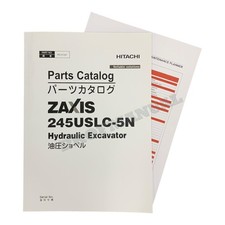Hitachi ZAXIS 245USLC-5N excavator parts catalog manual+ !BONUS!