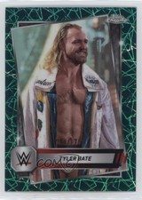2025 Topps Chrome WWE Teal Laser Refractor 84/175 Tyler Bate #157 0z8w