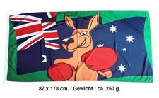 Australia AUSSIE KANGAROO BOXING Flag K&Auml;NGURU Flagge #2