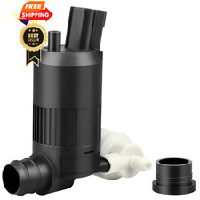 HHCSOP Windshield Washer Motor Pump, Replacement for Ford Explorer Edge Black