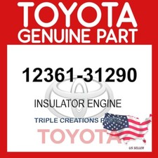 Genuine Toyota 12361-31290 Insulator Engine Mounting Front 1236131290 OEM