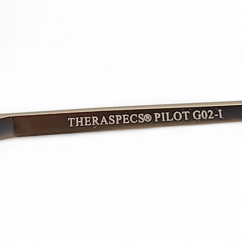 TheraSpecs FL-Pro Extra Strength Light Sensitivity Glasses Aviator Pilot GO2-1 - Picture 6 of 6