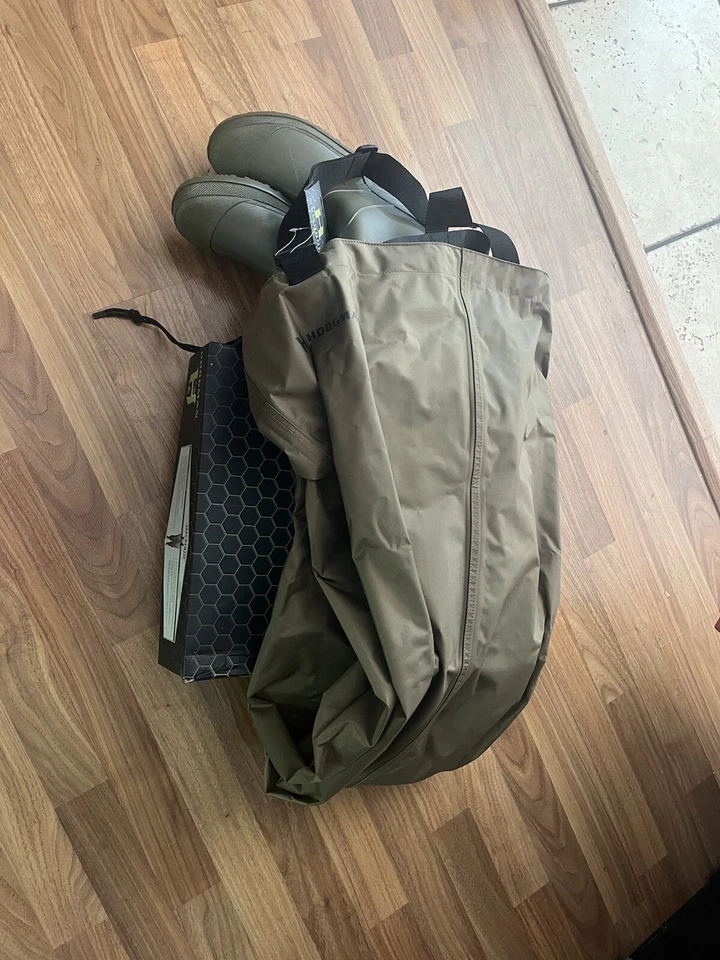 Hodgeman Mackenzie Mens Size 10 Nylon/PVC Cleat Chest Bootfoot Wader NIB - Image 4 of 4