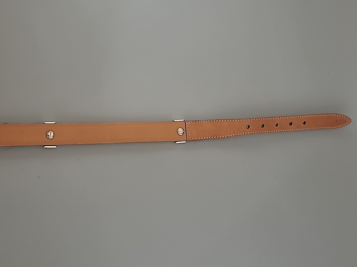 Brighton Color block Leather Concho Belt Size M 29\