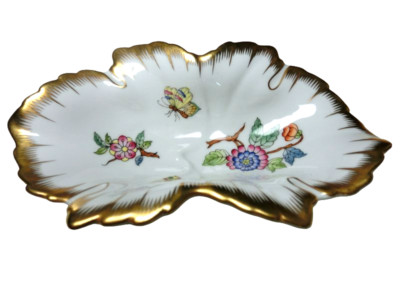 Herend  Victoria  VA  Blattschale Porzellan ca. 15 cm