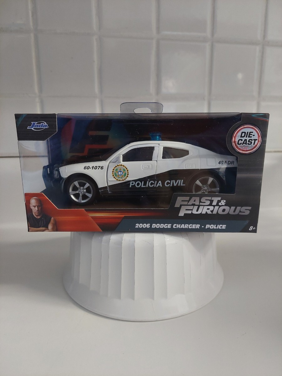 Jada Toys Fast & Furious 2006 Dodge Charger Polícia Civil 1