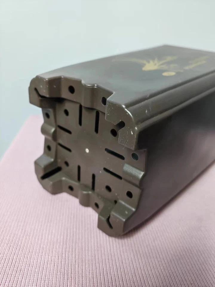 Maceta de resina arena púrpura imitación elemento chino Foto 4 de 4