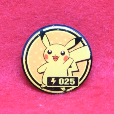 Pikachu Pokemon Pin Badge 025 Rare Nintendo Gamefreak From Japan F