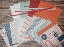 Stampin' Up! SENT WITH LOVE DSP Card KIT 12 Sheets 6 X 6 + CARDSTOCK + MORE