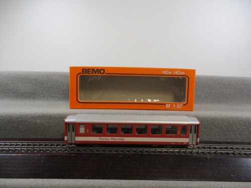 Bemo Spur H0e 3059 Personenwagen 2. Klasse der Furka-Oberalp B 4272 in OVP | Zustand: Gebraucht