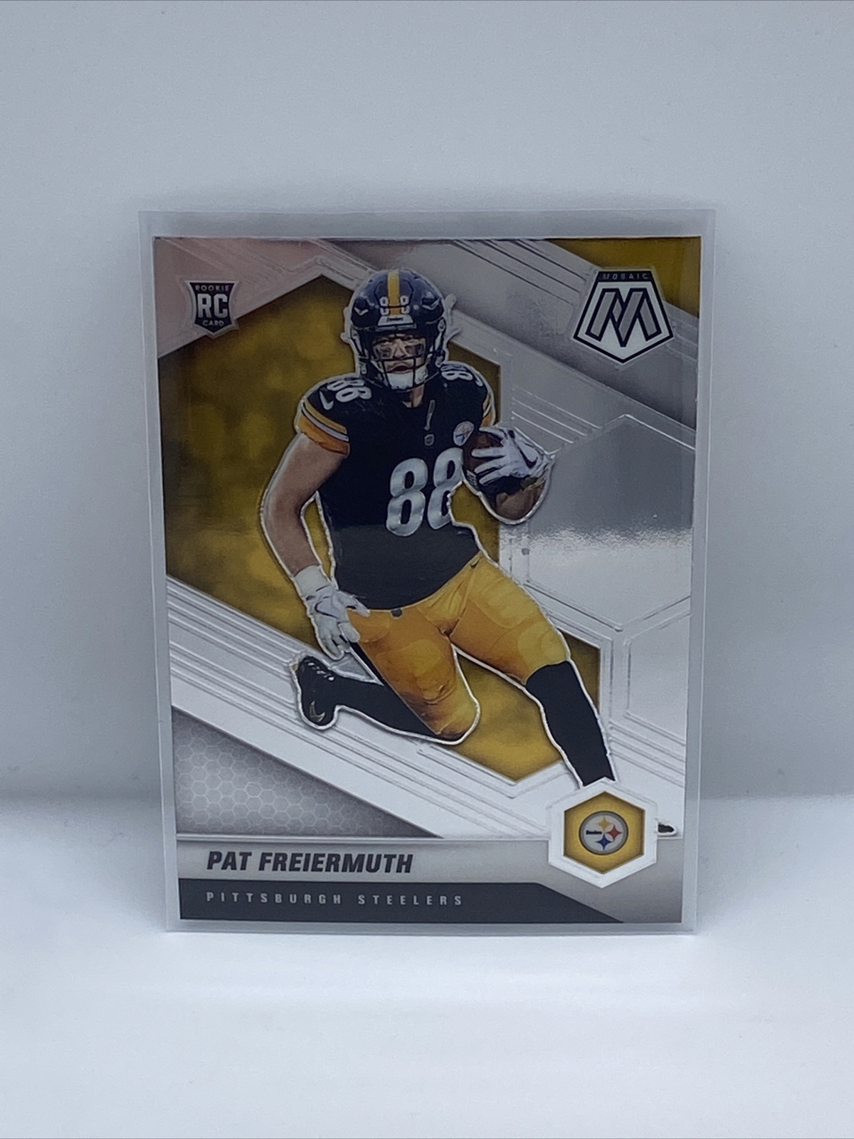 PAT FREIERMUTH ROOKIE 2021 Panini Mosaic Football RC #332 Pittsburgh Steelers