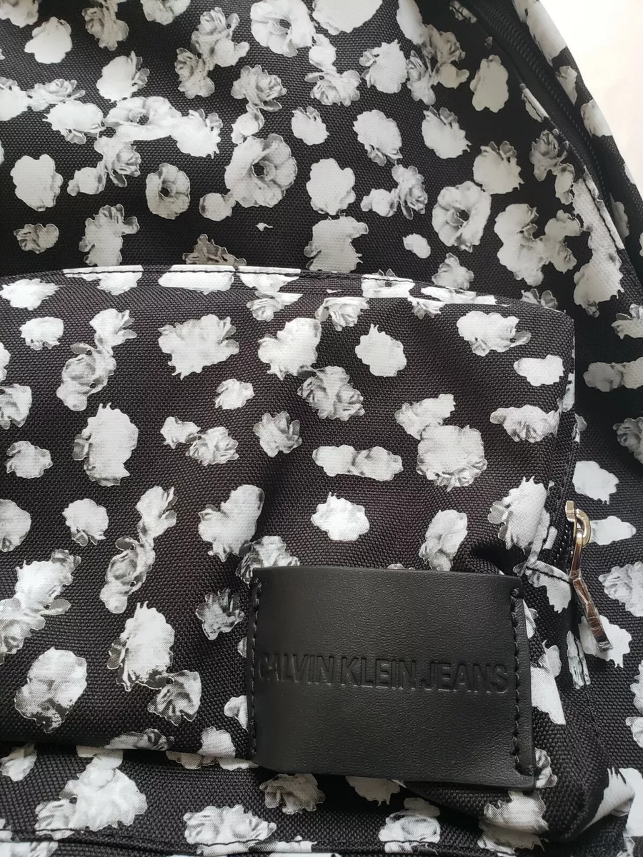 Calvin klein floral outlet backpack